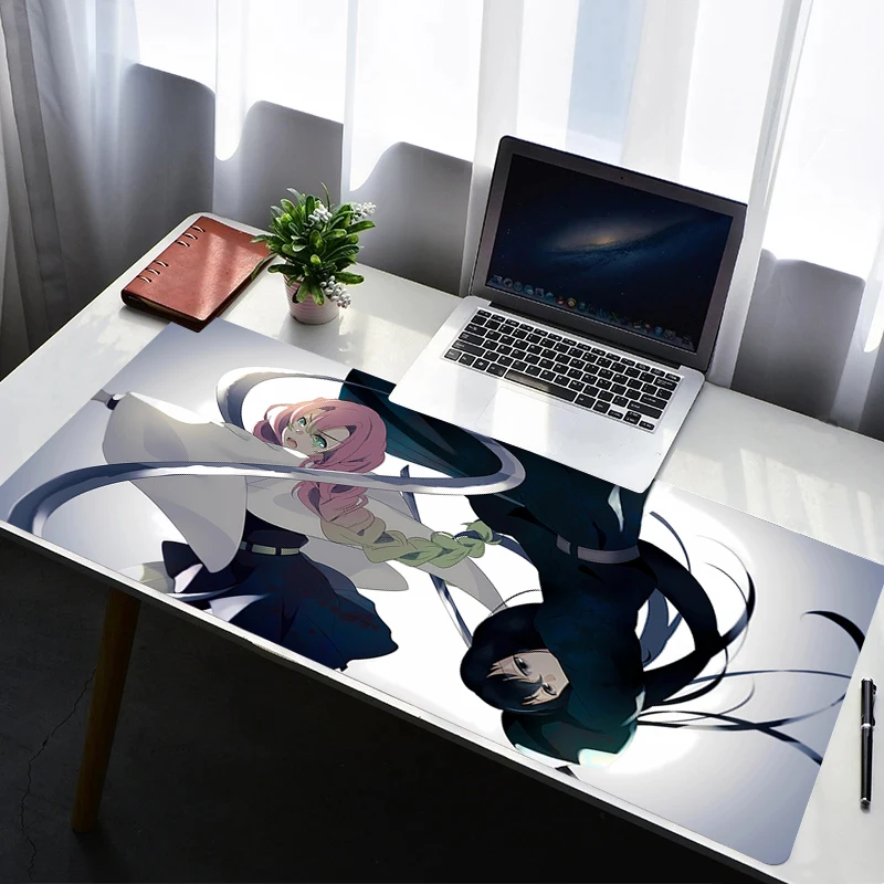 

Mouse Pad PC Non Slip Rubber HD Mousepad Laptop Gamer Cabinet Keyboard Pad Office D-demon Slayer Computer Gaming Desk Mouse Mat