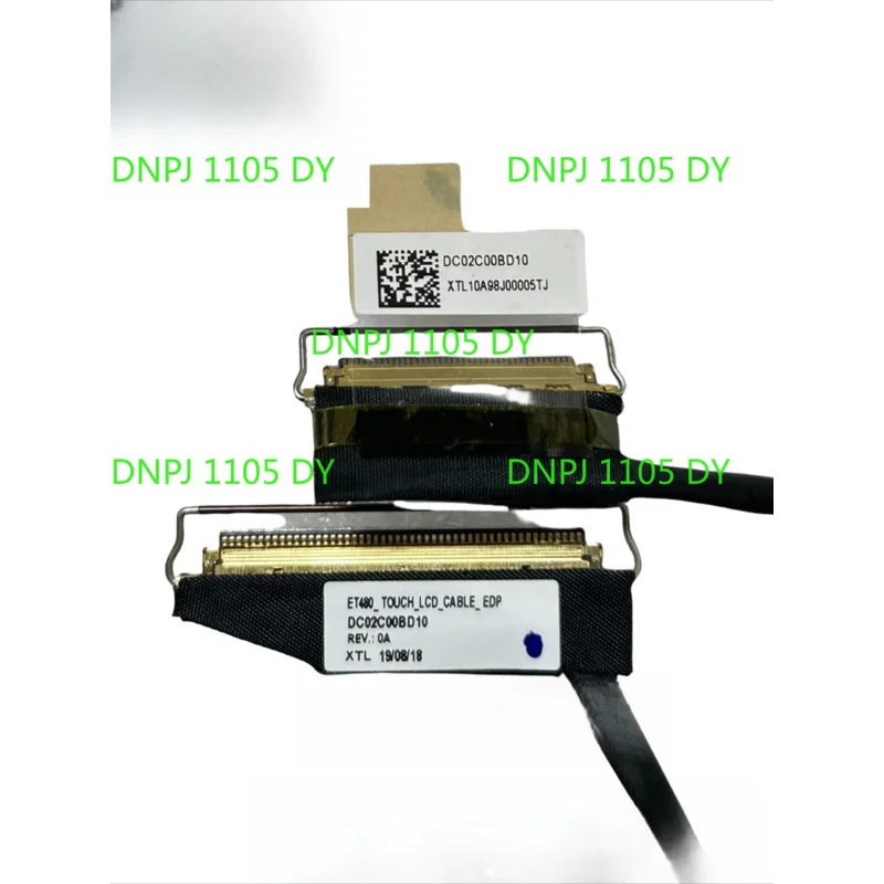 

ЖК-кабель для ноутбука PJSE для LENOVO ThinkPad T480 A485 ET480 DC02C00BD10 DC02C00BD20 01YR502 Touch 40pin