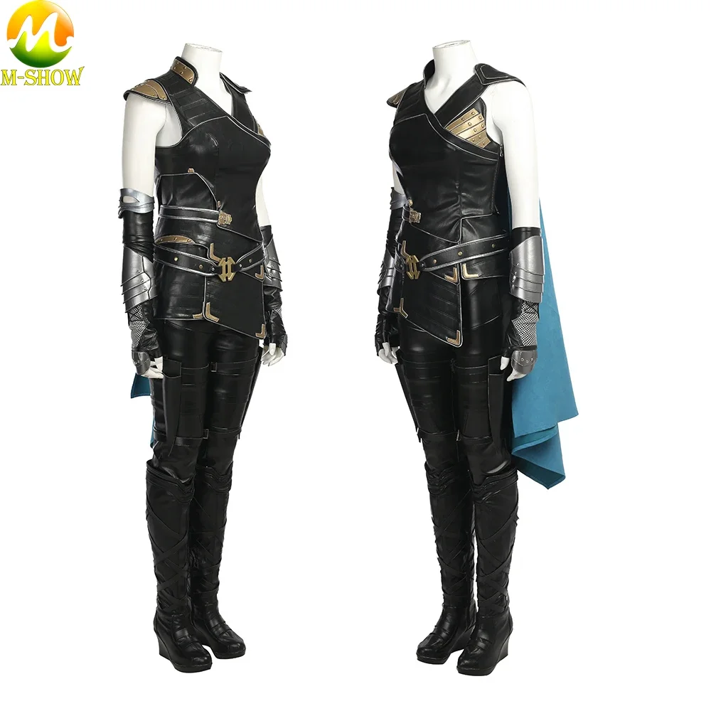 Superhero Valkyrie Cosplay Costume Valkyrja Black Suit Women Armor Suit Halloween Carnival Outfits for Adult Women Custom Made