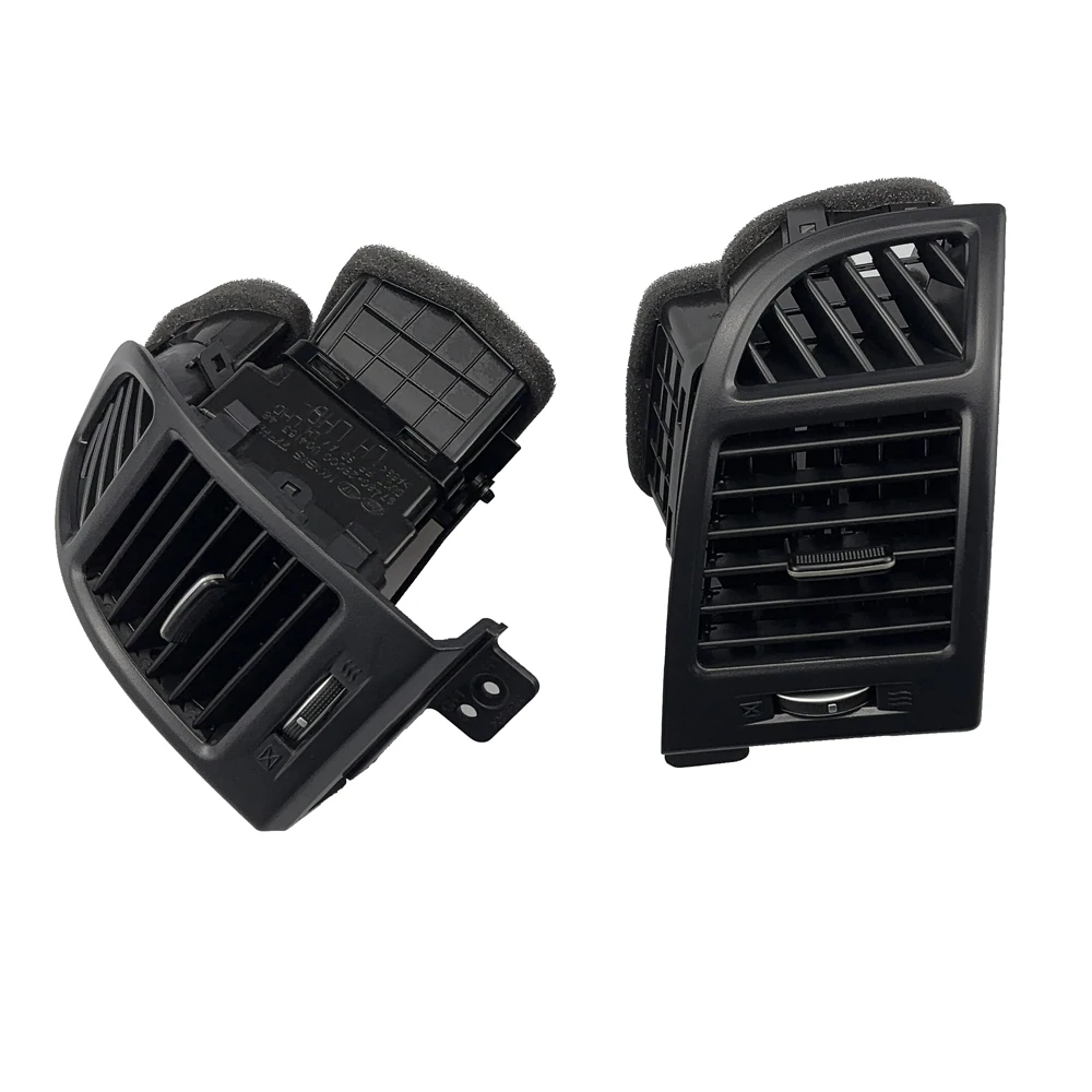 HUIYAN Front Row 2/4pcs for Hyundai Santa Fe 2006-2012 Dashboard Air Conditioning Vent Interior AC Panel Air Condition Grille