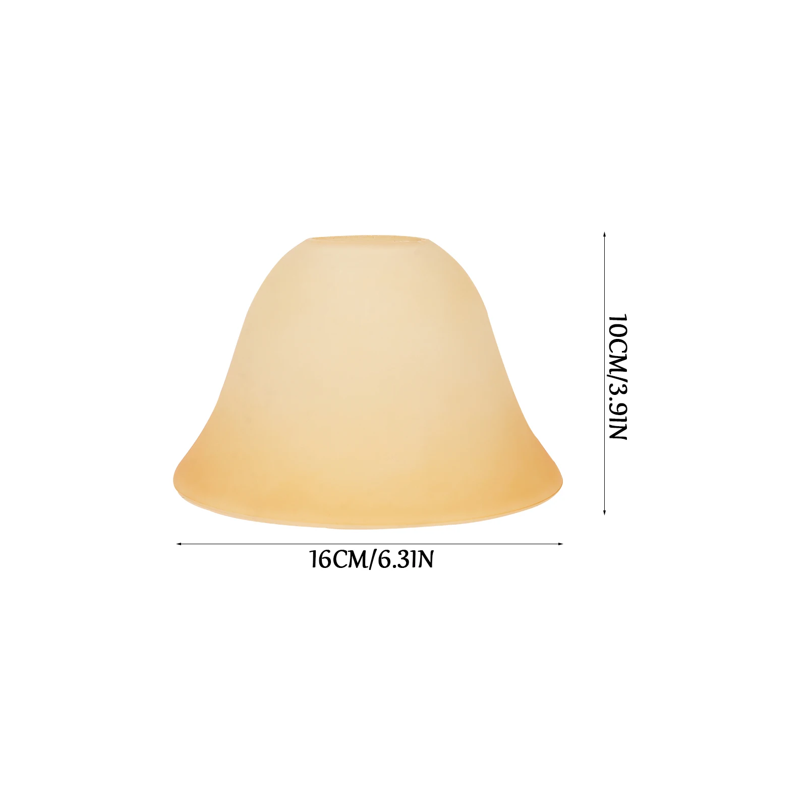 

3 Pcs Retro Lamp Shade Household Lampshade Transparent Lamp-chimney Vintage Decor