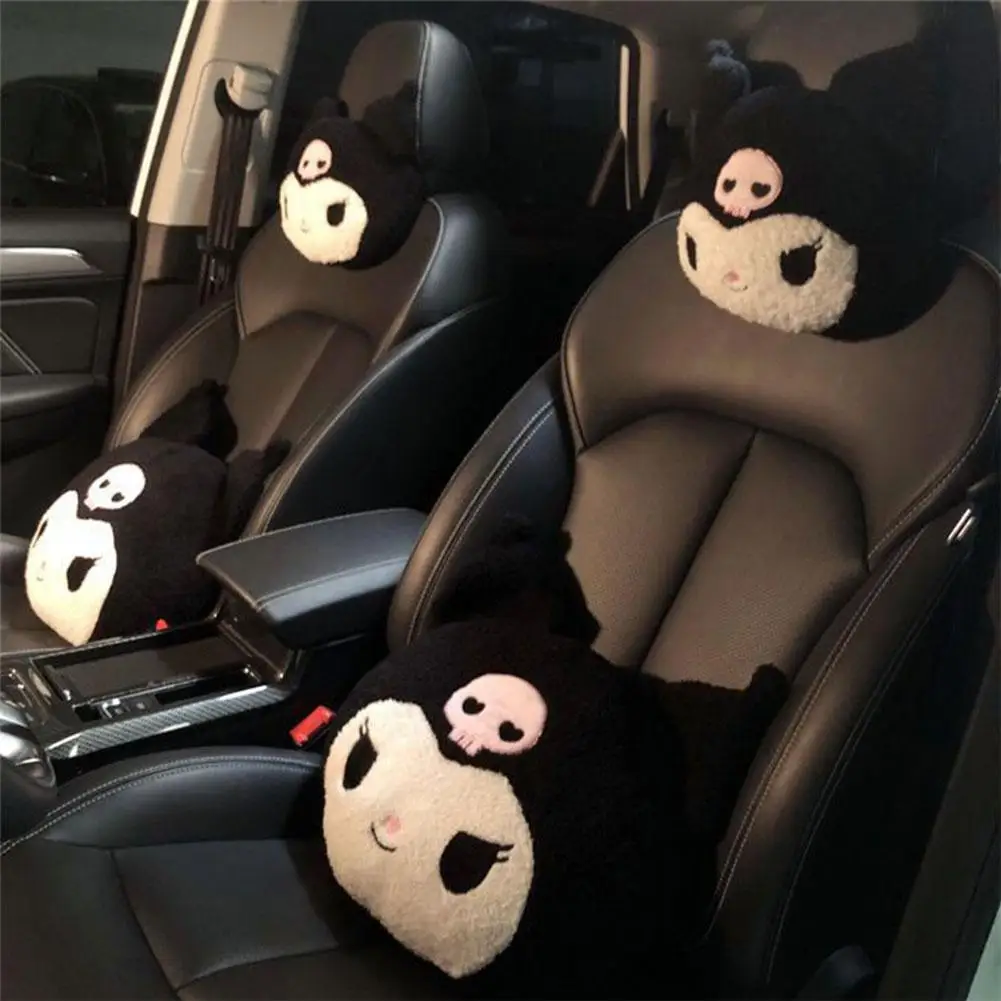 Cute Car Neck Protection Headrest Cushion Lumbar Support Neck Protection Pillow Online Celebrity Style Car Interior Accessories