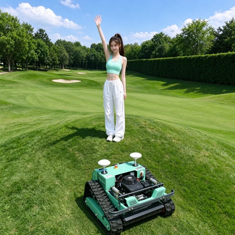 Customized Quick release deck remote control lawn mower, tool-free blade replacement, field maintenance on site, fast switch