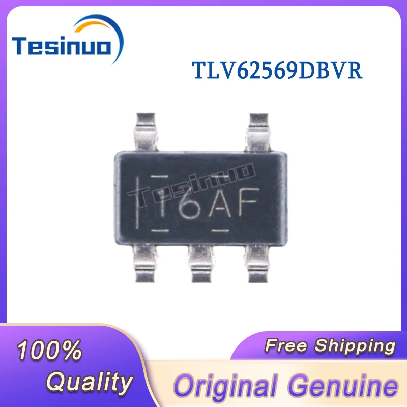 10/PCS New Original Patch TLV62569DBVR SOT-23-5 2A High Efficiency Step-down Converter Chip In Stock