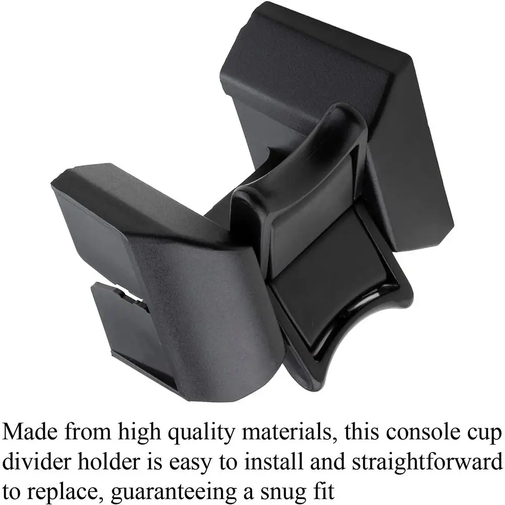 

for Toyota Camry 07-11 Car Center Console Cup Holder Insert Divider,Foldable Bottle Drink Divider Cup Holder Car Accessori P8F9