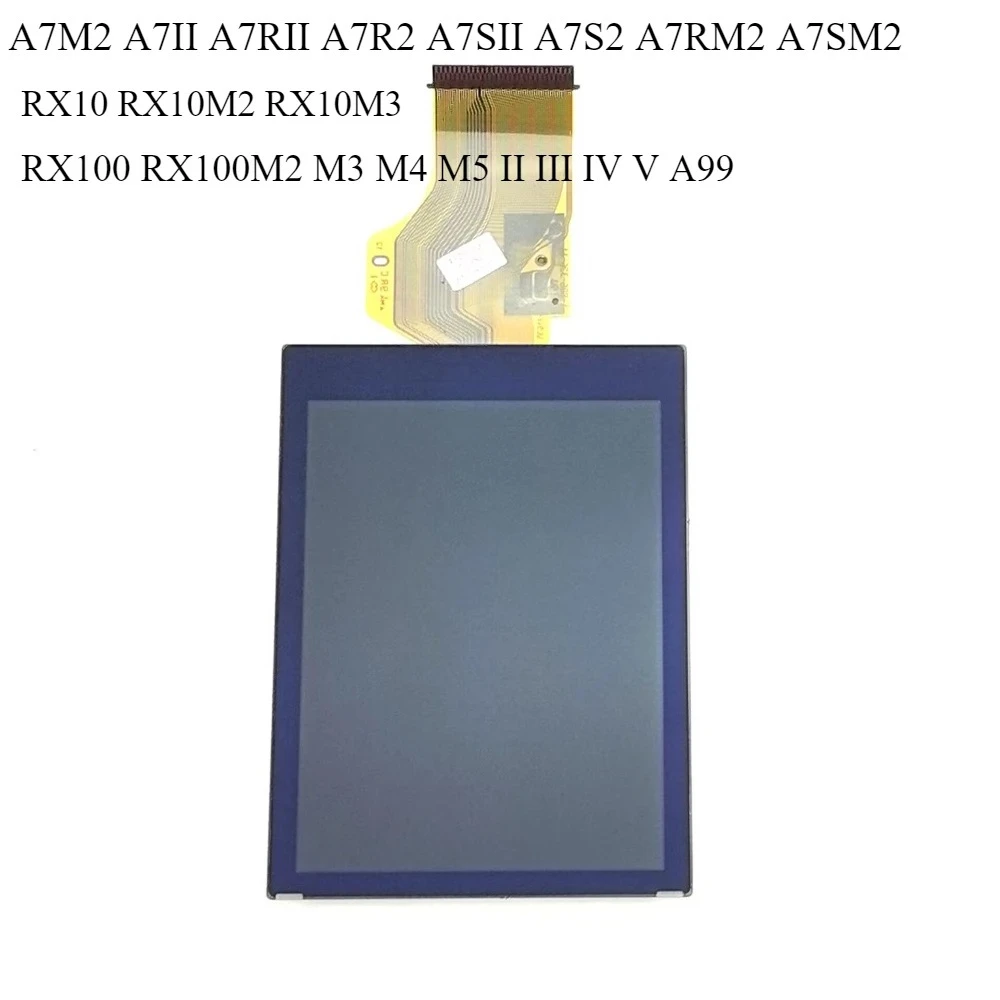 New Genuine LCD Display Screen With Glass For SONY ILCE-7M2 A7M2 A7II A7RII A7R2 A7SII A7S2 A7RM2 A7SM2 RX100 RX10 A99Part
