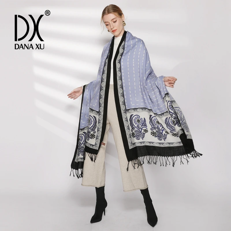 dana-xu-sciarpa-100-lana-per-donna-grande-scialle-pashmina-invernale-motivo-floreale-viola-calda-e-morbida-effetto-cashmere-regalo-per-matrimoni-e-feste-245x110cm