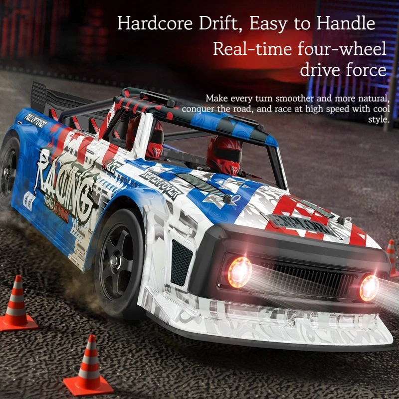 Weili جديد 124020 سيارة التحكم عن بعد 1:12 مقياس الدفع الرباعي عالية السرعة الكهربائية الانجراف سباق السيارات مثالية هدية الكريسماس للبنين