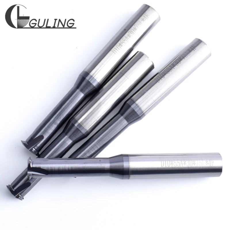 CNC 55Degree Tungsten Steel Inch Single Tooth Range Thread Milling P 1.058 1.27 0.907-1.411 Mill Cutter 1.336 - 1.814 2.54 mills