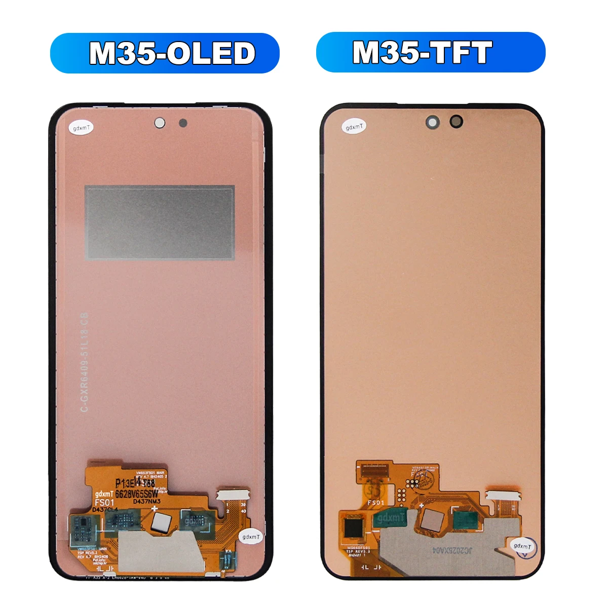 OLED /TFT For Samsung M35 LCD Display Touch Screen Digitizer Assembly Replacement SM-M356B M35 5G LCD Screen With Frame