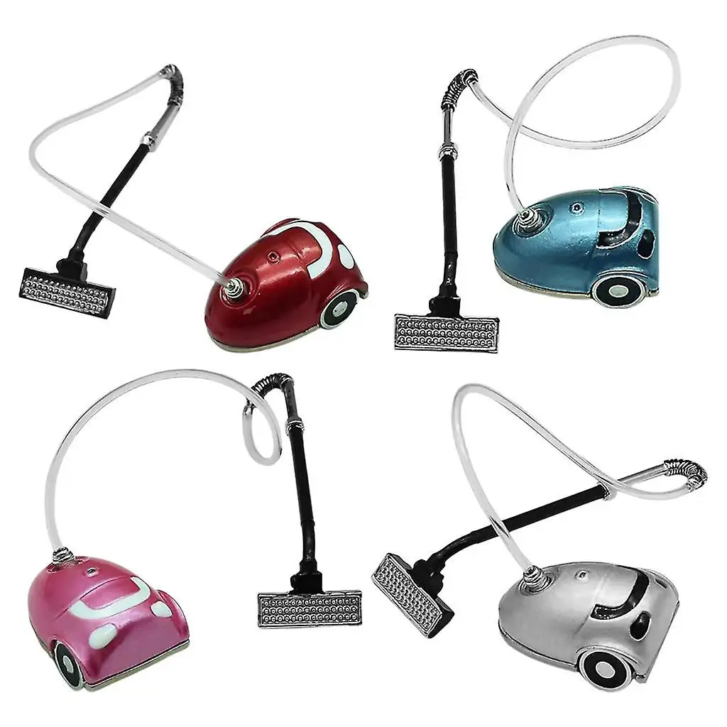 1/12 Scale Mini Dollhouse Vacuum Cleaner Dollhouse Accessory Decor ,2