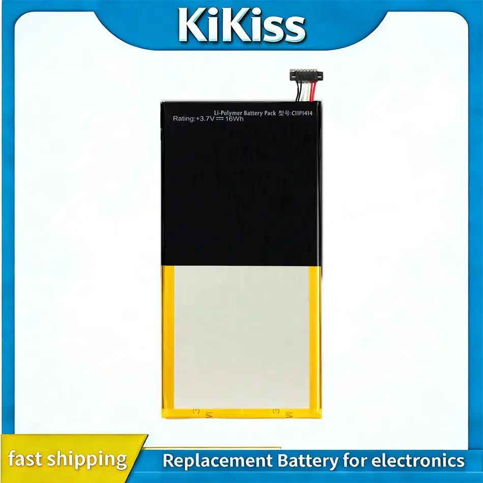 

Надежный источник питания для планшетов серии Asus Zenpad 8.0 CB81 Z380, аккумулятор C11P1414, высокая производительность