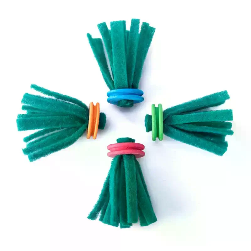 10PCS Safety Fish Breeding Slate Fish Breeding Spawning Mop Fish Egg Collector Egg Collector Wear-resistant Fish Spawning Bed