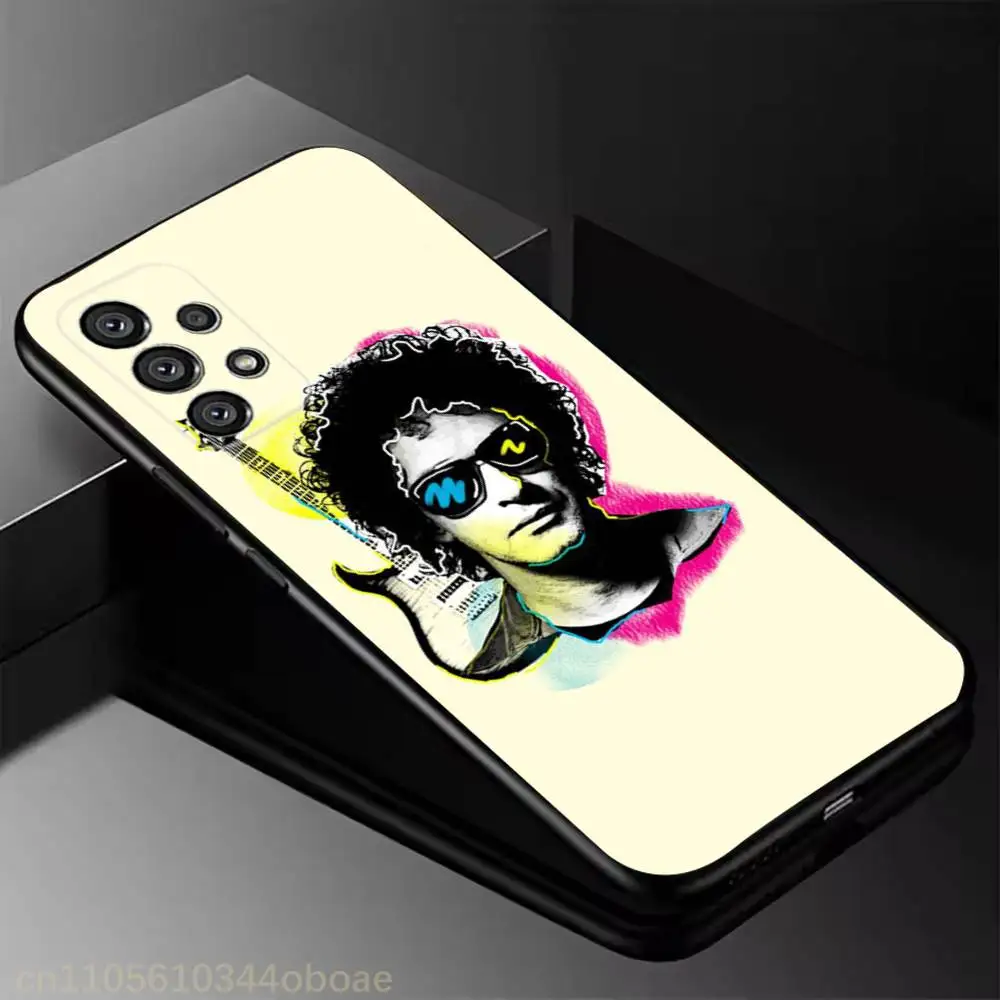 Singer G-Gustavo Cerati Phone Case For Samsung Galaxy A13,21s,22,31,32,52,53,71,80,A91 Soft Black Cover