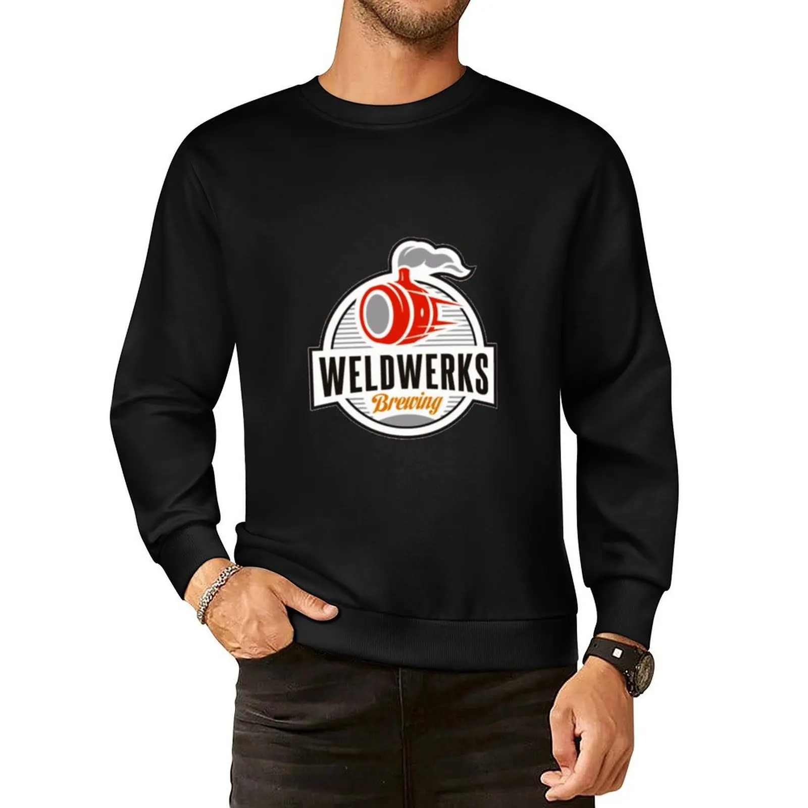 Weldwerks Brewing Colorado Pullover Hoodie male clothes graphic t shirts men men's sweat-shirt set sweatshirts men