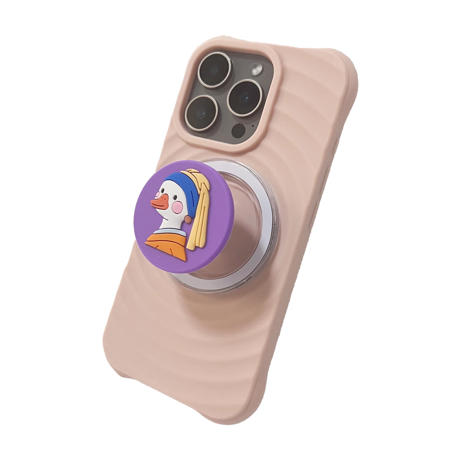 Weicher, niedlicher Enten-Handyhalter Griptok – Handy-Ständer und Halterung für iPhone 17 Pro Max 16 Pro Max