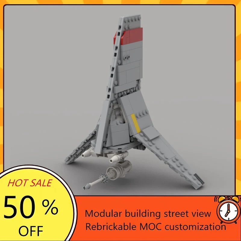 

294PCS Popular Space War Movie Model MOC Building Bricks Spaceship Modular Technology Gifts Holiday Assemble Children Toy Suit