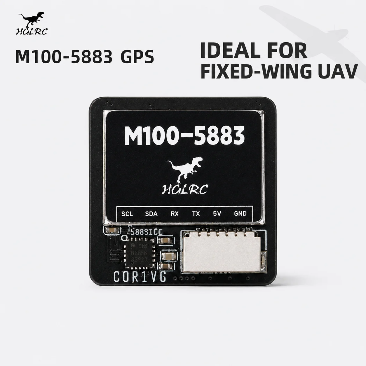Drone Compass - HGLRC M100-5883 GPS Pusula Modülü M10