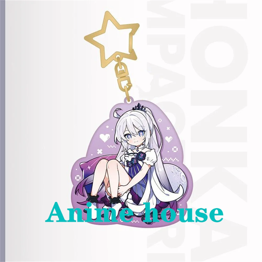 The Little Law series Game Honkai3  Ornaments Acrylic Key Stand Model Plate 6cm Cosplay Fans Gifts