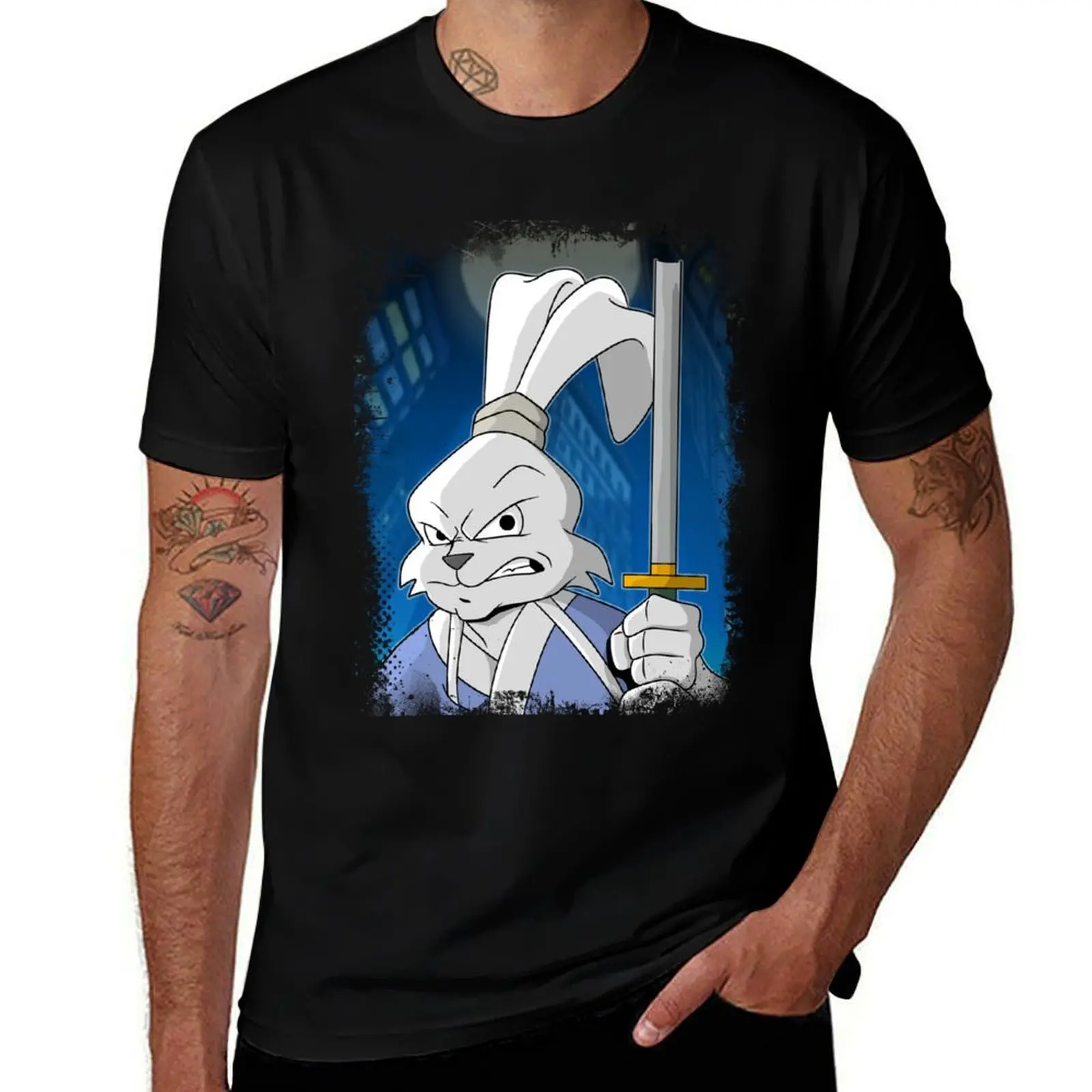 

Usagi Yojimbo 2003 tmnt T-Shirt cotton man t-shirts graphic t shirt vintage cheap stuff anime Men's clothing