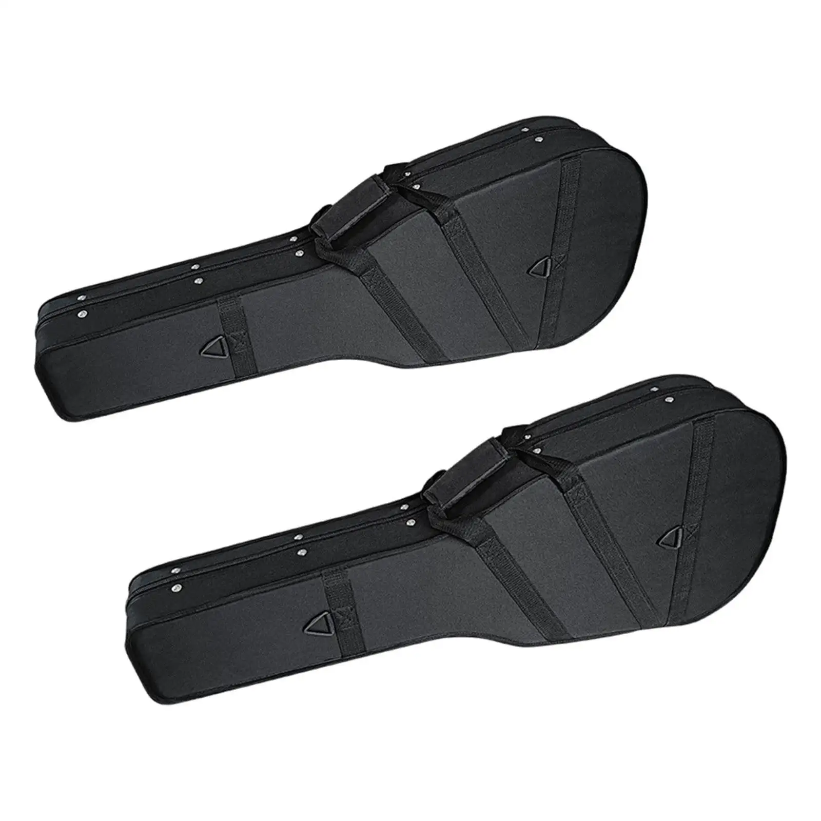 

Electric Guitar Bag Large Front Pocket Soft Paddd Wear Resistant Protective with Adjustable Straps Oxford Waterproof Guitar Case