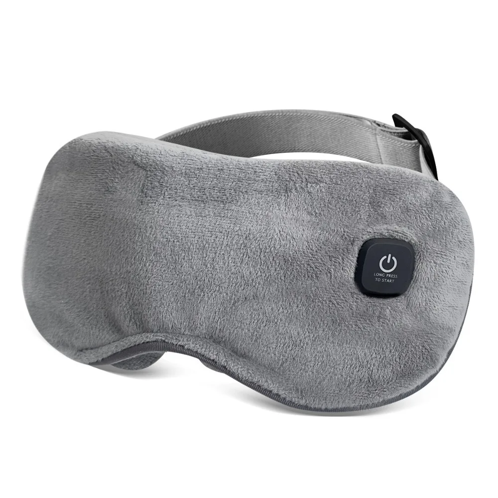 

Portable Silk Eye Mask Cordless Timing Function Sleeping Mask Soft Fabric Heating Heating Eye Cover Travel Sleeping