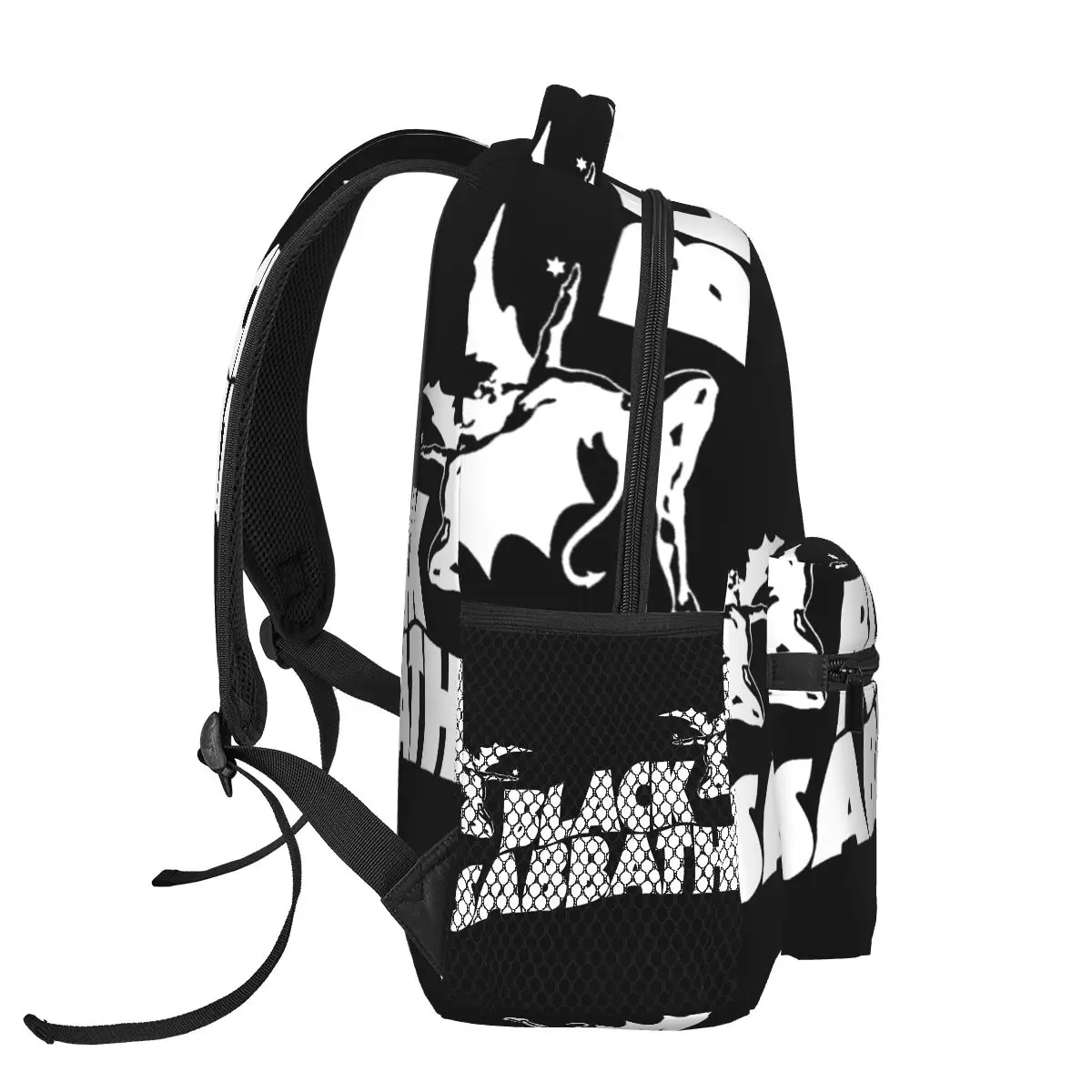 Black Sabbathe Casual Backpack Unisex Students Leisure Travel Computer Backpack