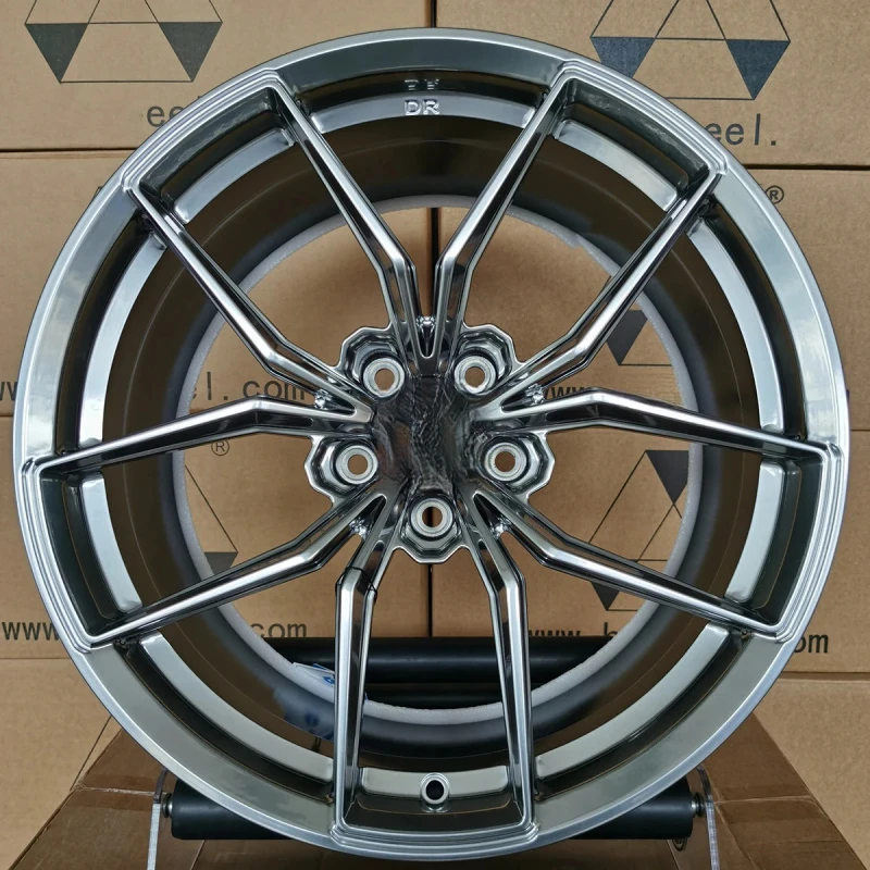 

17-26 Inch Deep Dish Polished 6061-T6 Forged Aluminum Wheel Rims 5x112 5x114.3 5x120 25mm 40mm Custom Car Rims