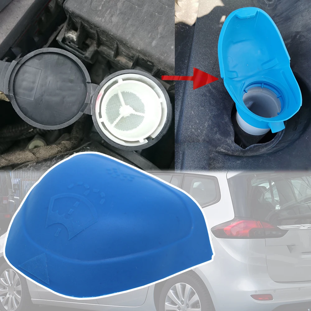 

Car Windscreen Washer Bottle Screenwash Reservoir Funnel Filler Cap For Opel Vauxhall Zafira Tourer C 2011 2012 2013 2014 - 2018