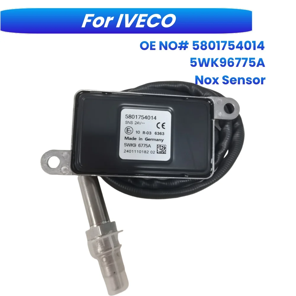 5801754014 5WK96775A 24V NOX Sensor Nitrogen Oxygen Sensor For IVECO Truck