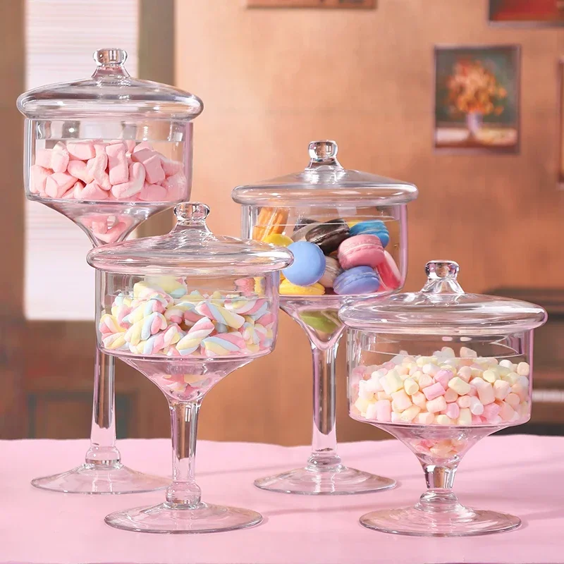 

Transparent Glass Cover Cake Pan Dust-proof High Tray Decorative Ornament Wedding Dessert Baking Shop Exhibition Hall Cake Stand