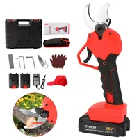 750W Electric Pruning Shears Cordless Pruner Shear Fruit Tree Bonsai Pruning Tree Branches Cutter Tool With 2 PCS 36V Battery