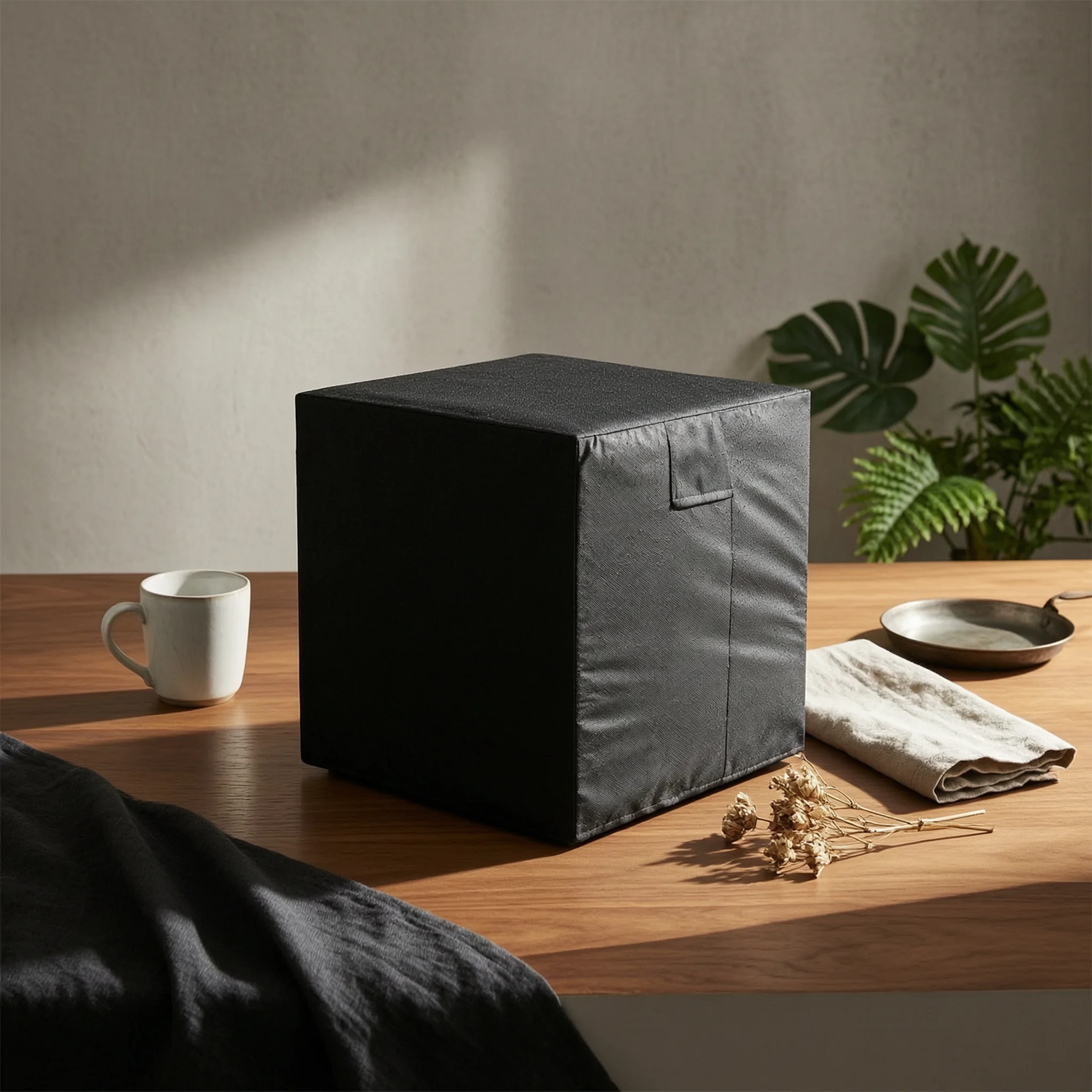 

Oxford Cloth Air Conditioner Cover Fitted Top Black Air Conditioner Cover Appliance Protection Dustproof Waterproof