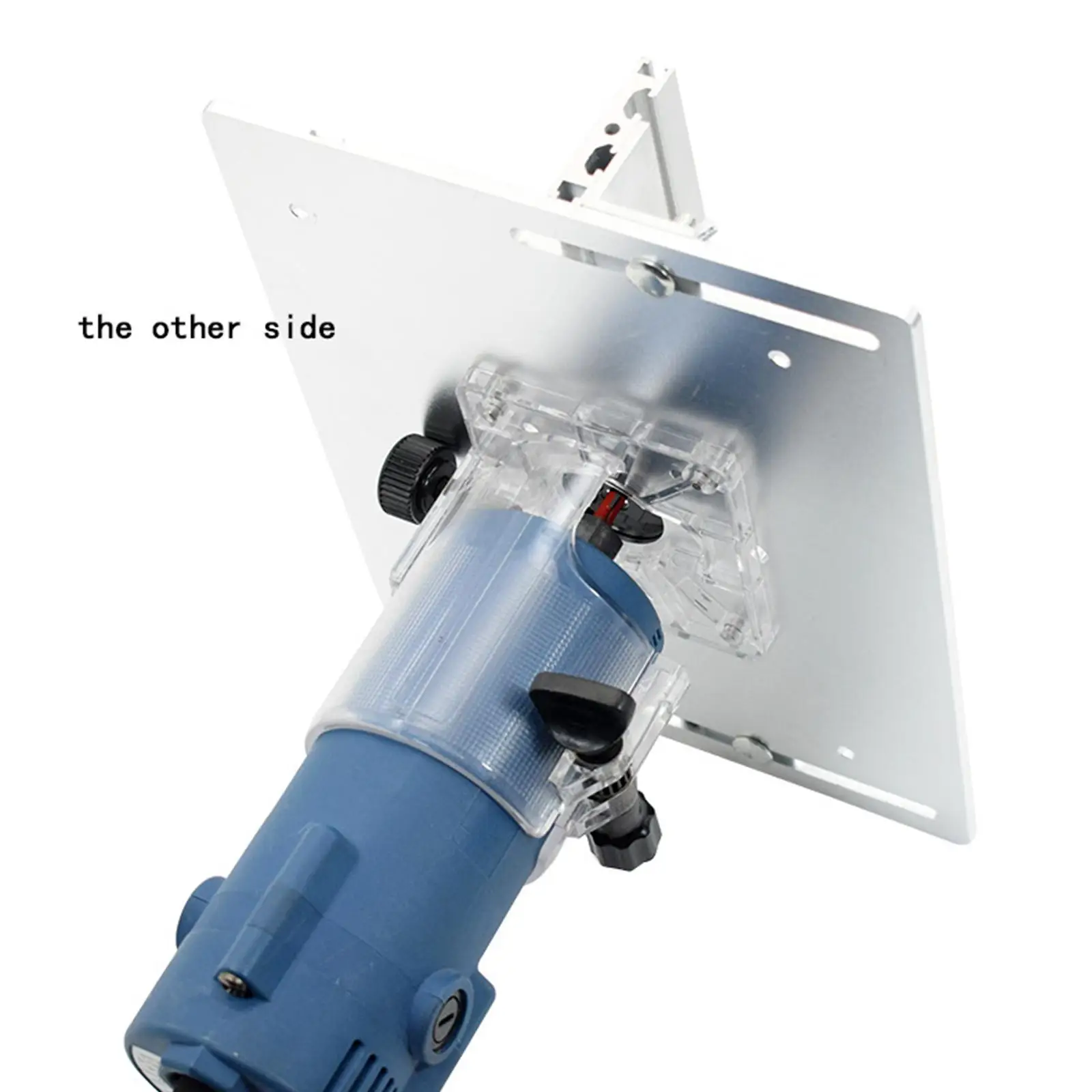 Woodworking Router Plate Insert Aluminum Alloy Table for Trimming Deflashing Slotting Milling Tools