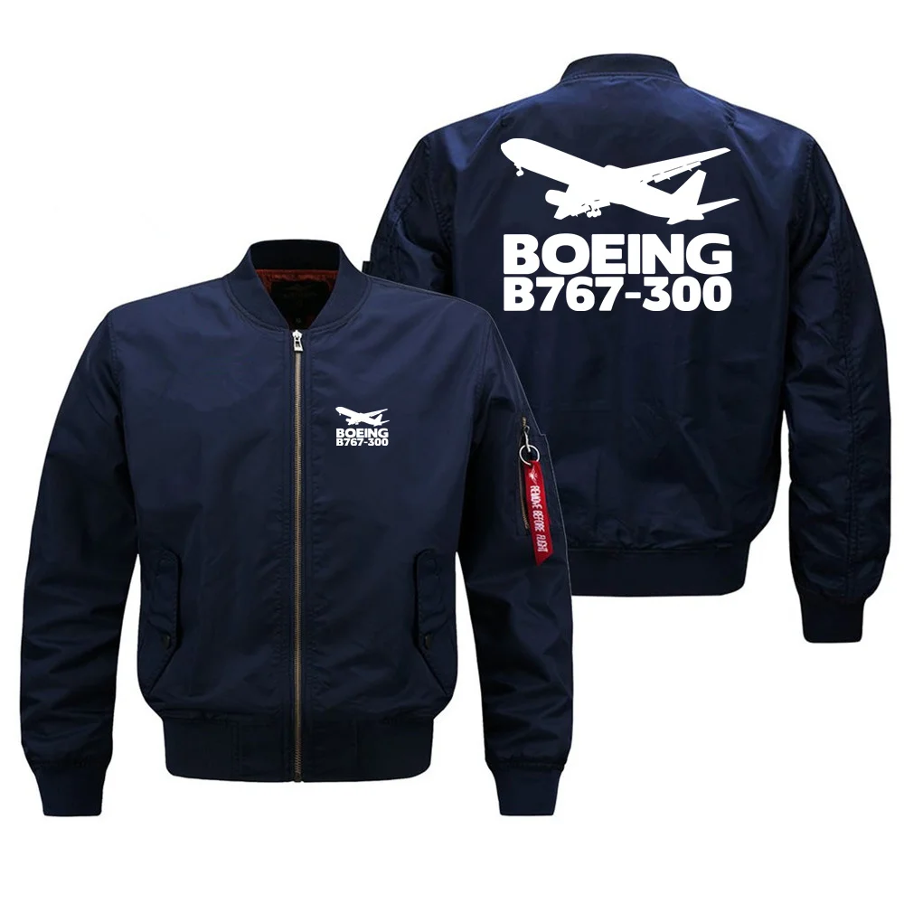 The Aviation Boeing B767-300 Military Outdoor Flight Men Ma1 Bomber Jacket Windproof Man Baseball Coats Men Clothing