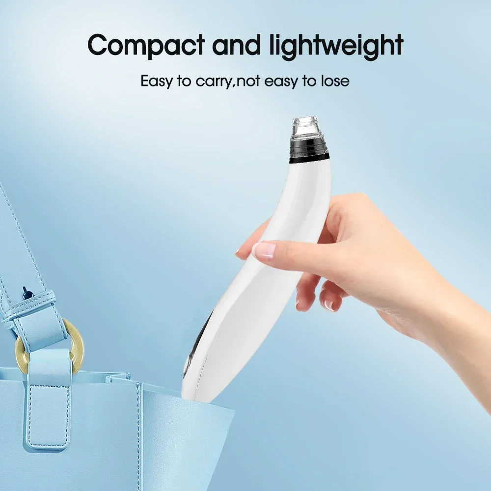 Camera Blackhead Remover Pore Vacuum Suction Pore Cleaner Deep Cleansing Blackhead Remover Pimple Remover Tool