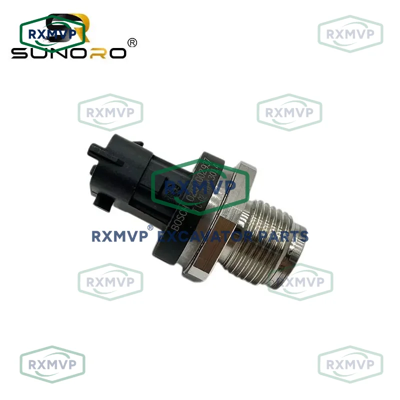 For Komatsu PC BOSCH Diesel engine parts common rail pressure sensor 0281002937 suitable  PC200-8