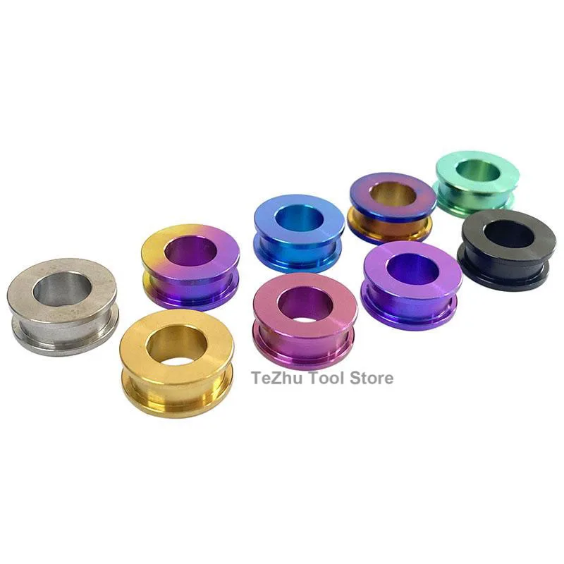 1PCS M10 Titanium Alloy Caliper Height Increasing Gasket TC4 Height Increasing Gasket Washer