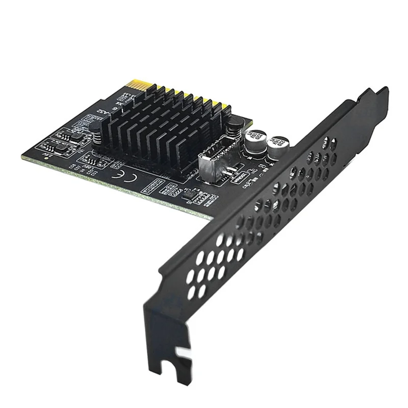 

USB3.2 Expansion Card GEN2X2 20Gbps PCIE 4X Adapter TYPE-C Front A-KEY/TYPE-E Durable