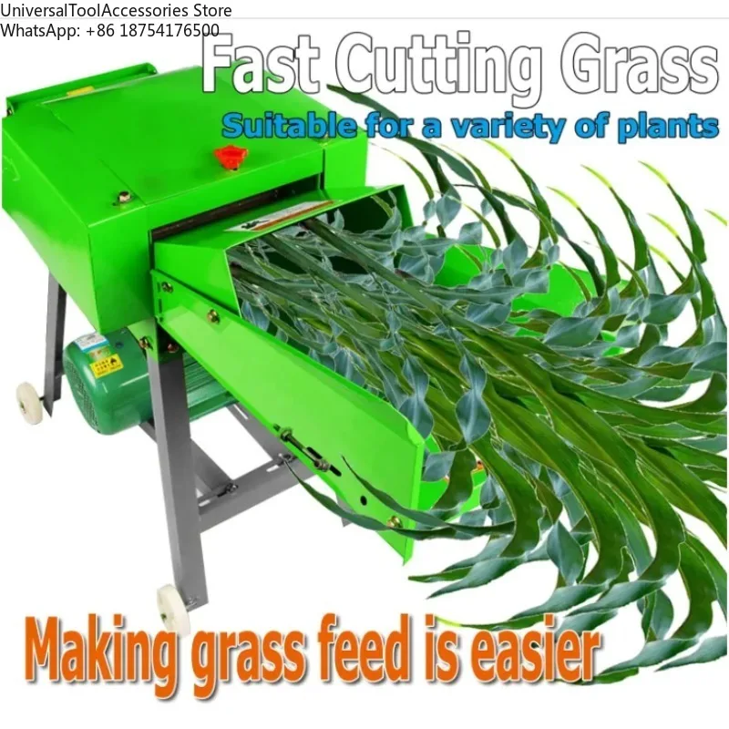 

Phone Husk Cutting Machine for Corn And Wheat Straw Silage Forage Crop Grinder Farm Help Straw Cutting And Grinding Equipment