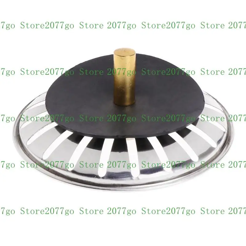 

Y1UD Stainless Steel Sink Strainer Drain Mesh Hair Catcher Garbage Filter Water Plug