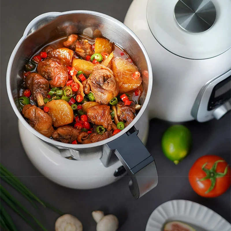 2L Electric cooking machine, chef cooking, automatic smart pot, food supplement machine for household use