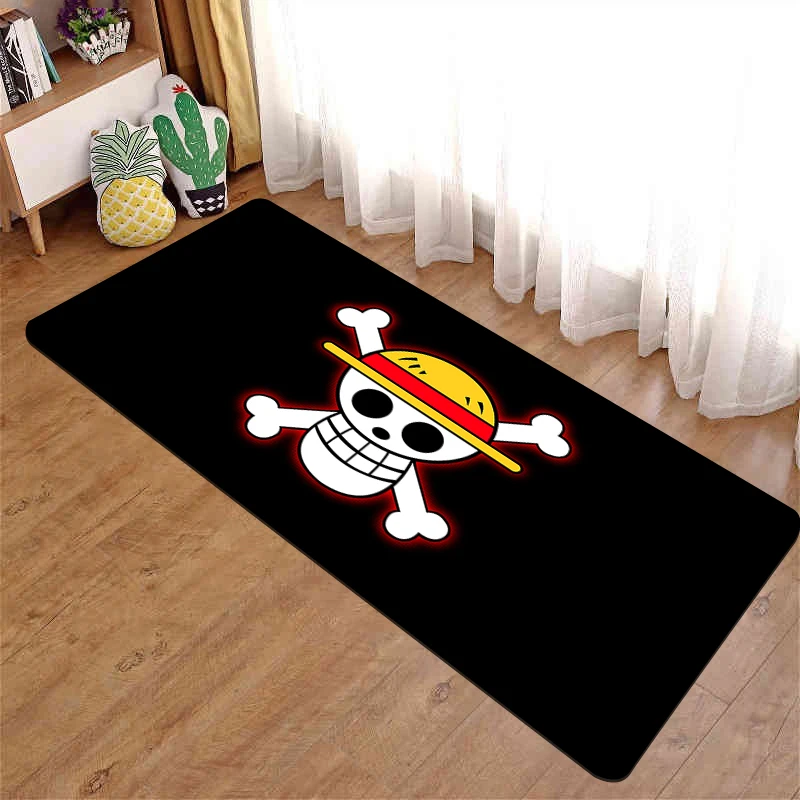 

Anime One Piece Kitchen Mat Entrance Floor Mats Kawaii Doormat Carpet Living Room Bathroom Rug 40x60 Cute Bath Bedrooom Hallway