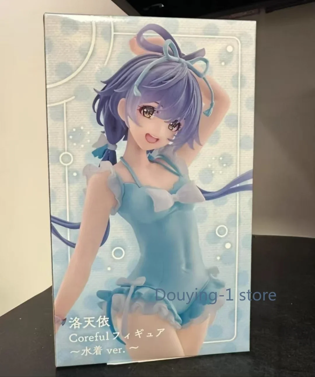

Genuine Stock TAITO Vsinger Luo Tianyi Swimsuit Ver Collection Figurine Decoration Toy