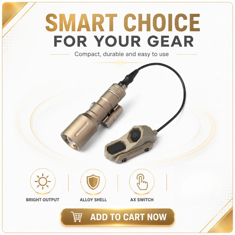 Portable Beam Adjust Torch with External Remote Control Button - Hobby Model Kit