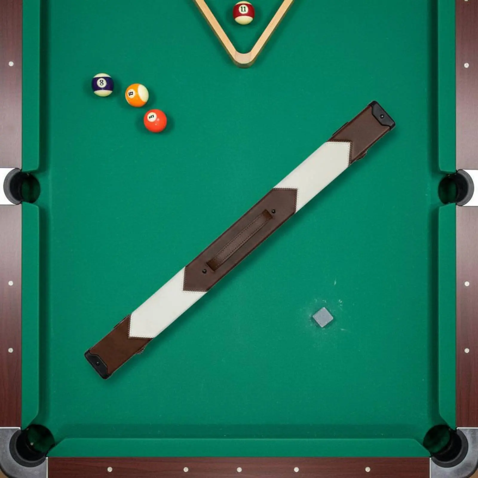 

Billiard Cue Case Wear-Resistant Pool Cue Bag Billiard Stick Carrying Case Padded Pool Stick Carrying Bag Velvet Sports Brand