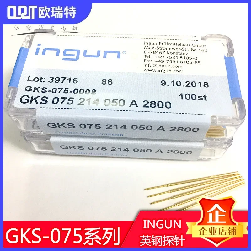 Probe 075 Test Needle Stainless Steel Telescopic Conductive Copper Needle Test Needle Probe Fixture