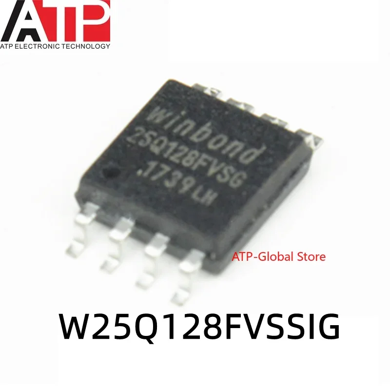 

10PCS W25Q128FVSSIG W25Q128FVSG 25Q128FVSIG 25Q128FVSG 25Q128 sop-8 Chipset