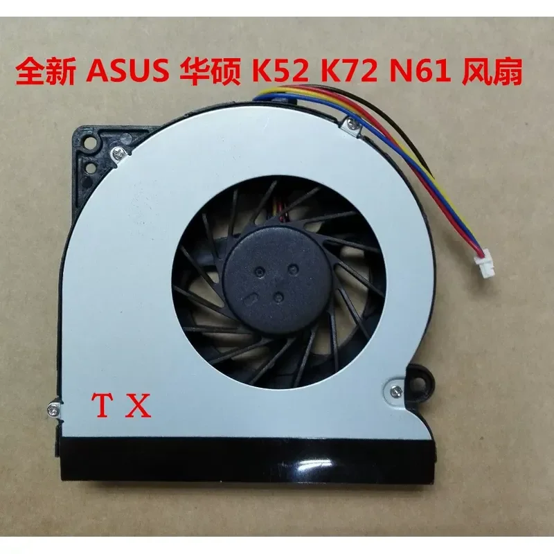 For ASUS K52 K72 K72D K72DR A52 A52JE N61 A52JK Laptop Cooling Fan