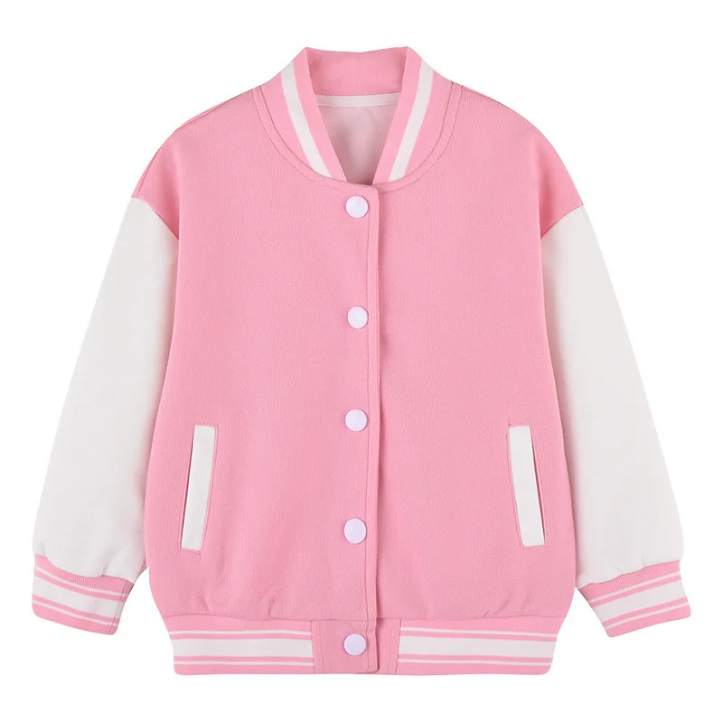 Veste unisexe personnalisée Style Baseball, veste d'université personnalisée avec nom et numéro de lettres pour garçon ou fille